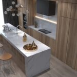 Bianco Elegance by Quartz City Kitchen