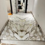 Bookmatch Bathroom Install