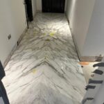 Bookmatch Bathroom Install